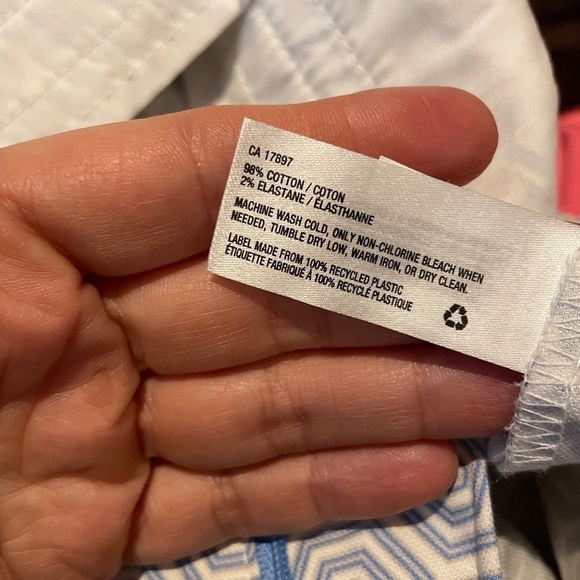 Slim Cropped Printed Pant 💙 - Picture 10 of 10